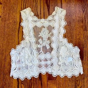Lace Vest